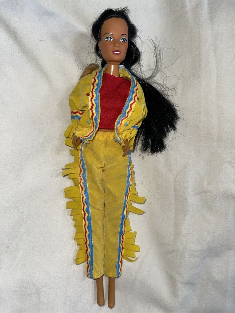 Vintage Native American Indian Princess Barbie Size Dolls Kid Kore Clone